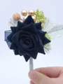 Pretty Free-Form Cloth Boutonniere(Sold in a single piece)