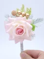 Pretty Free-Form Cloth Boutonniere(Sold in a single piece)