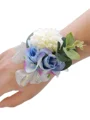 Fascinating Free-Form Cloth Wrist Corsage
