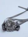 Classic Free-Form Cloth Wrist Corsage