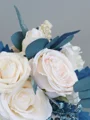 Fascinating Free-Form Silk Flower Bridal Bouquets