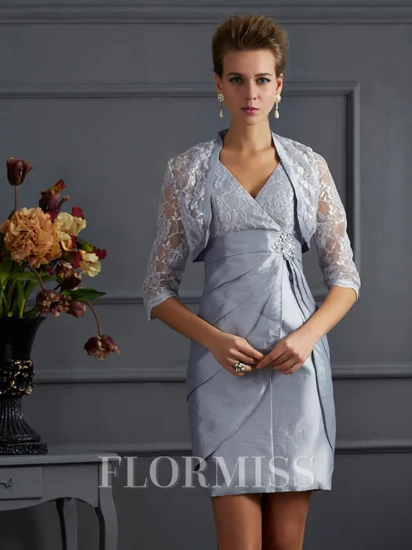 Lace Short Sleeves Special Occasion Wrap