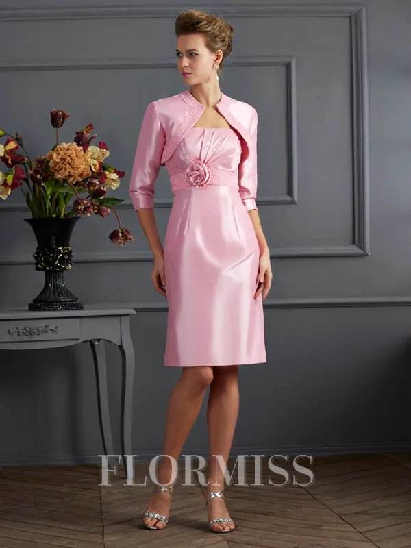 Taffeta 3/4 Sleeves Special Occasion Wrap