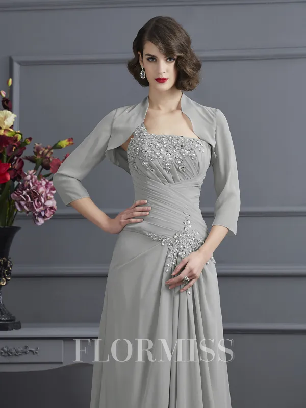 Chiffon 3/4 Sleeves Special Occasion Wrap