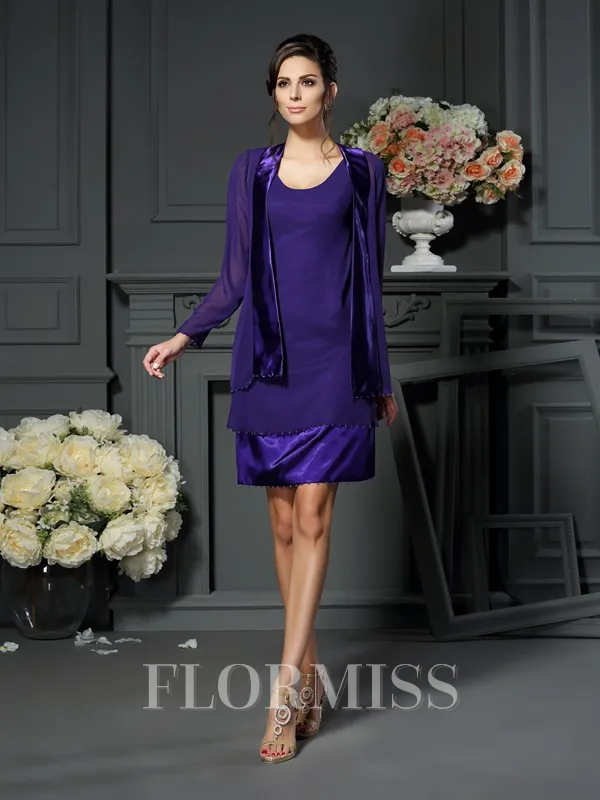 Long Sleeves Chiffon Special Occasion Wrap