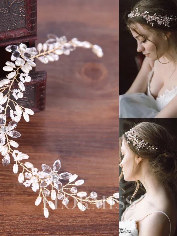 Simple Pearls Headpieces