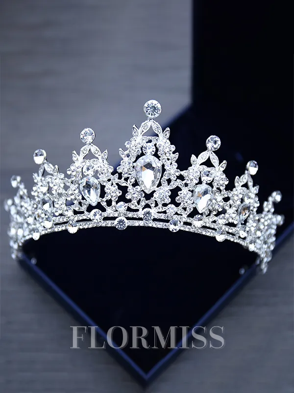 Elegant Alloy With Rhinestone Headpieces For Women