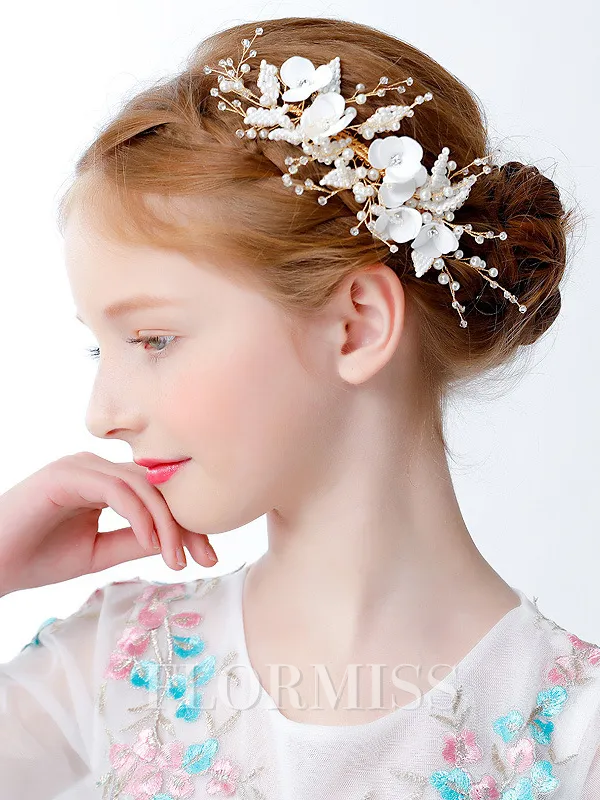 Exquisite Alloy With Imitation Pearl Combs & Barrettes