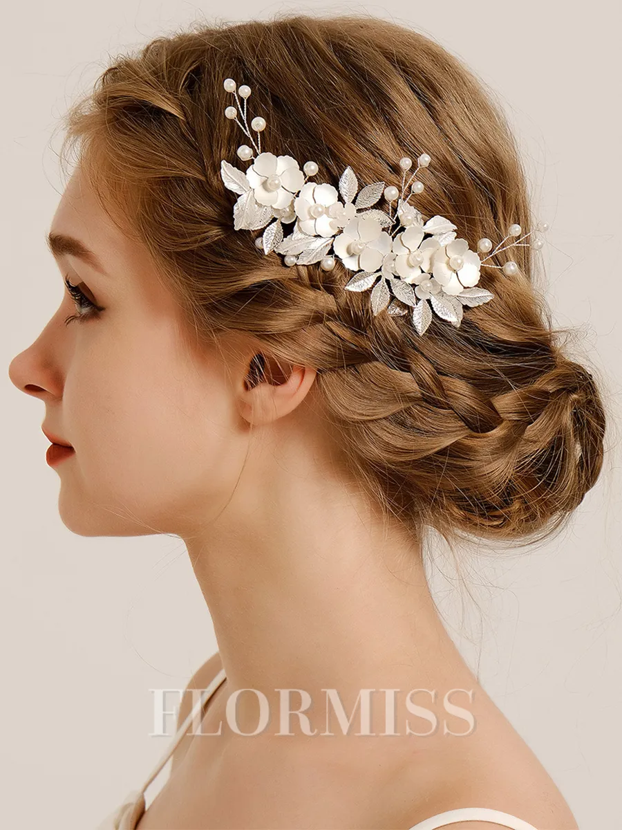 Unique Alloy Imitation Pearl Headpieces