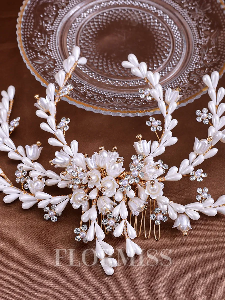 Girly Imitation Pearl Headpieces