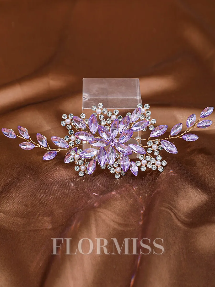 Beautiful Pearls With Rhinestone Headpieces