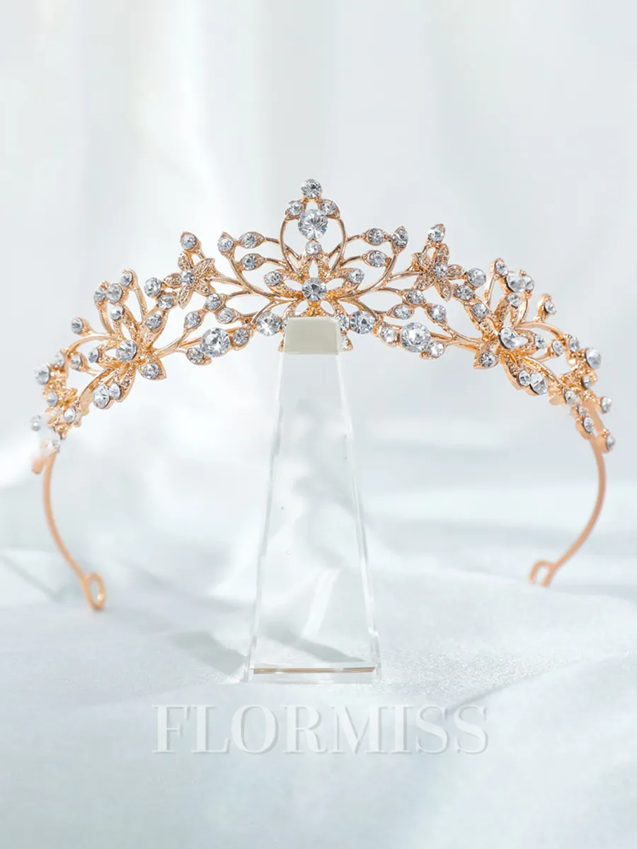 Delicate Alloy Rhinestone Headpieces