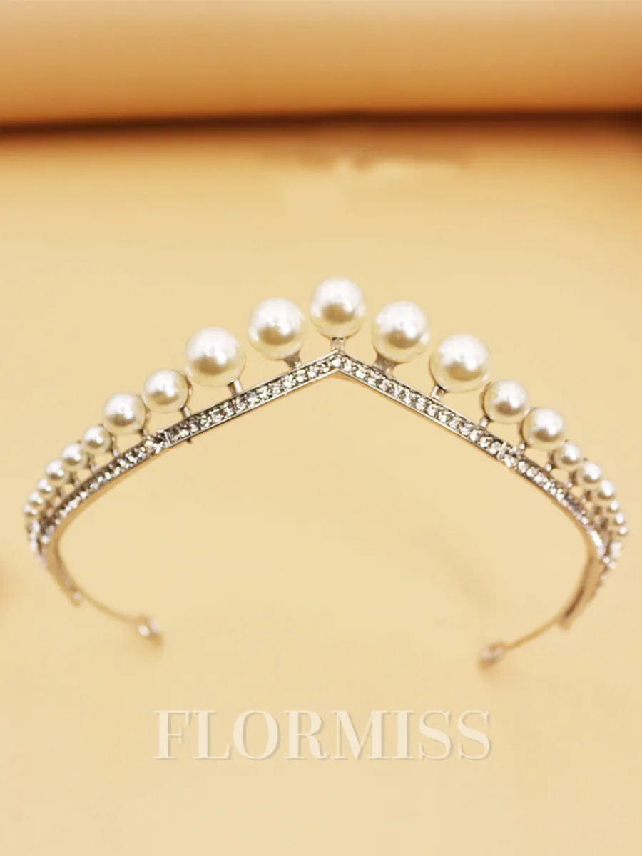 Stunning Alloy With Imitation Pearl Headpieces