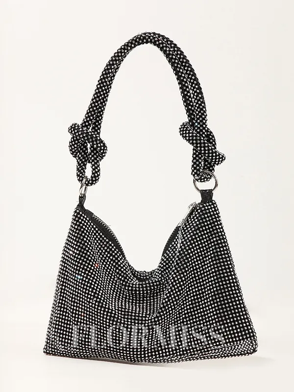 Stunning Polyester With Rhinestone Evening/Party Handbags