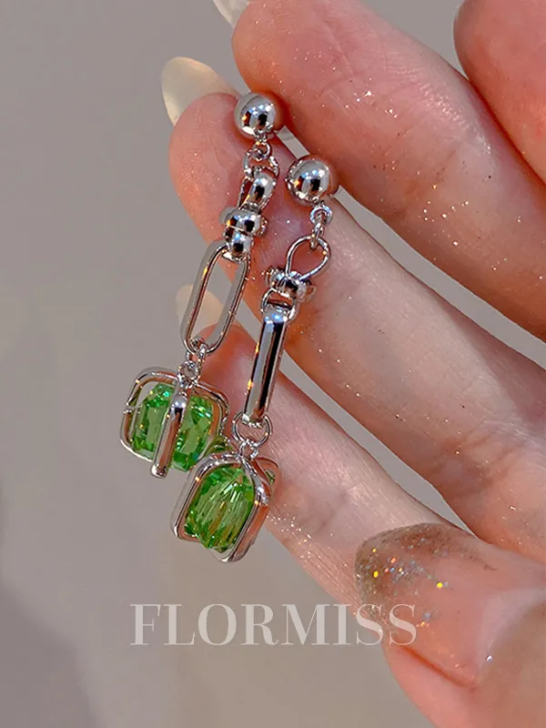 Elegant Alloy With Tassel Earrings