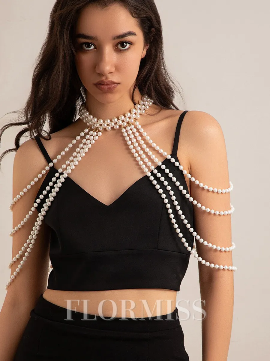 Gorgeous Imitation Pearl Necklace