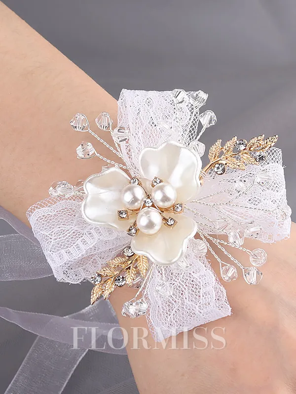Exquisite Alloy Wrist Corsage