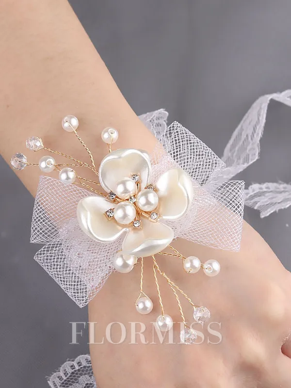 Delicate Alloy Wrist Corsage