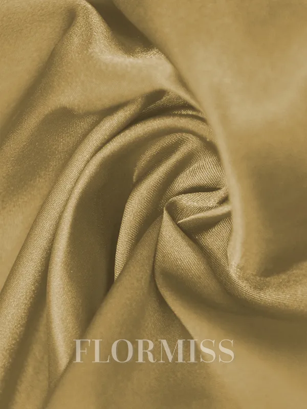 Elastic Woven Satin Fabric Color Swatch