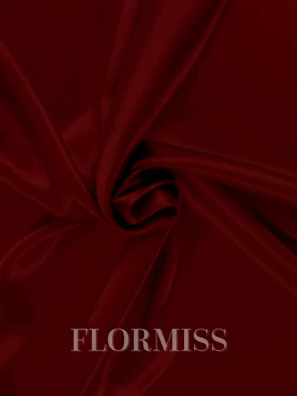 Satin Fabric Color Swatch