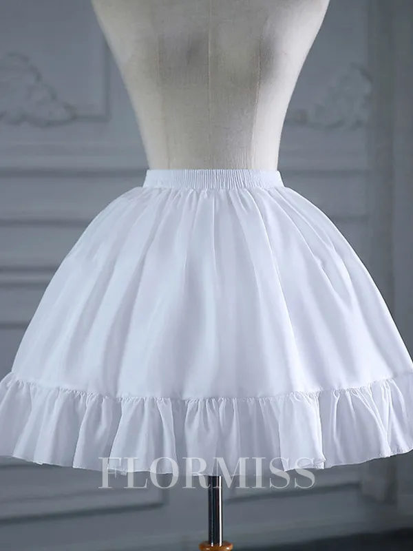 Polyester Ball-Gown 1 Tier Short/Mini Petticoats