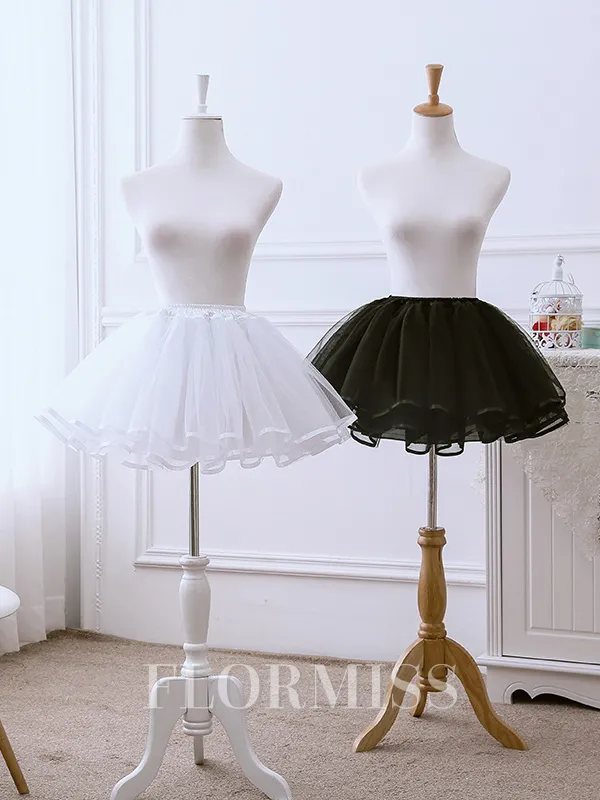 Tulle Ball-Gown 4 Tier Short/Mini Wedding Petticoats