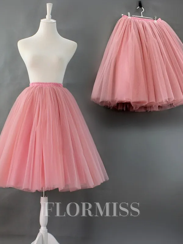 Tulle A-Line 7 Tier Knee-Length Wedding Petticoats