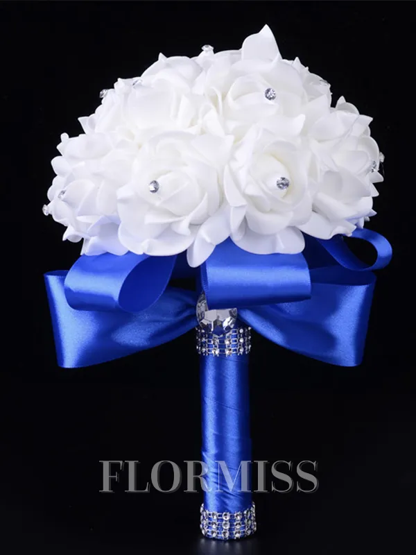 Round Foam Bridal Bouquets