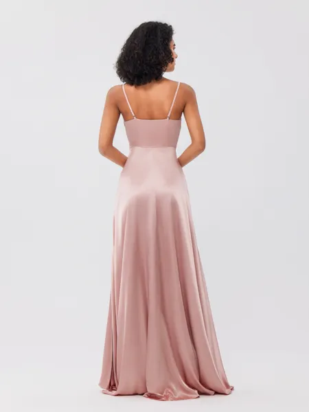 A-Line/Princess Silk like...