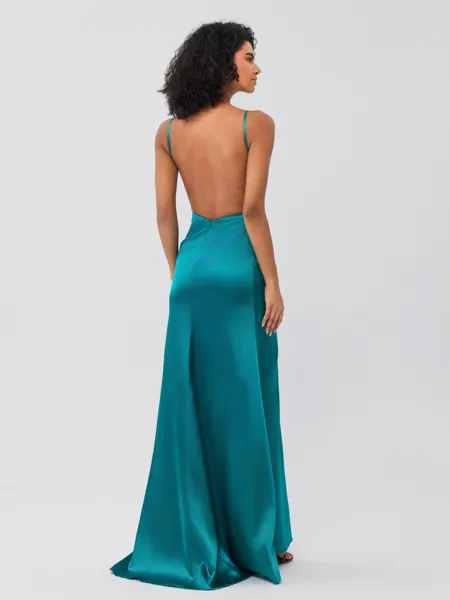 Sheath/Column Charmeuse...