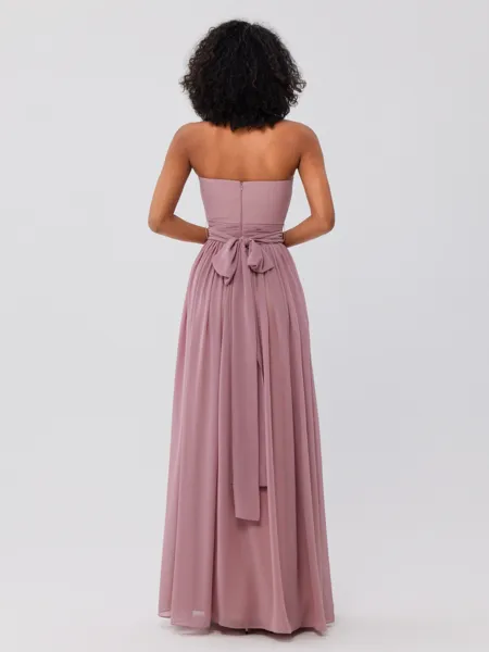 A-Line/Princess Chiffon...