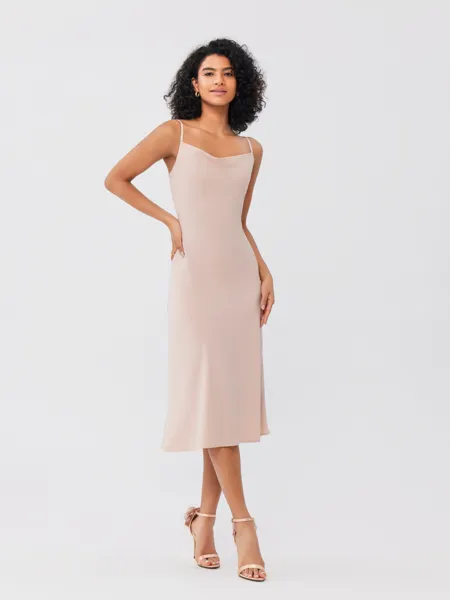 Sheath/Column Charmeuse...