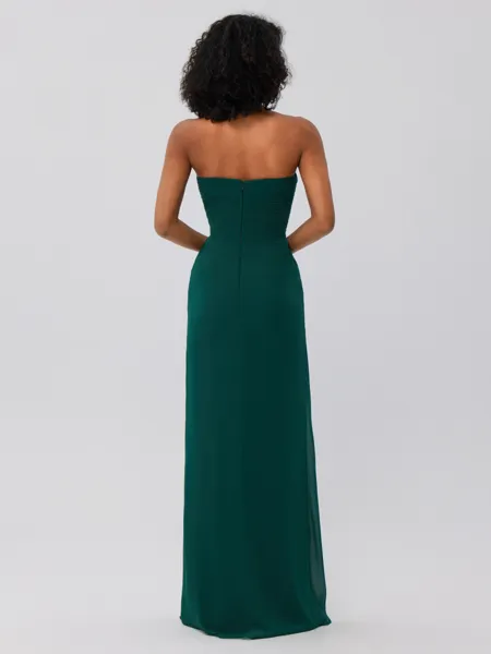 A-Line/Princess Chiffon...