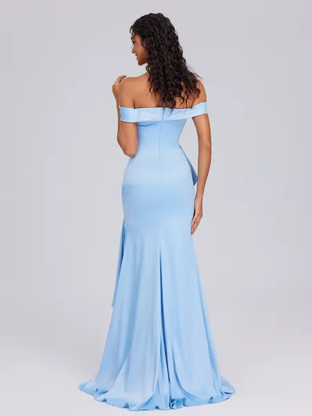 Sheath Off-the-Shoulder...