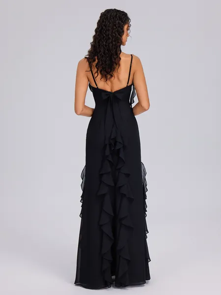 Sheath Spaghetti Straps...