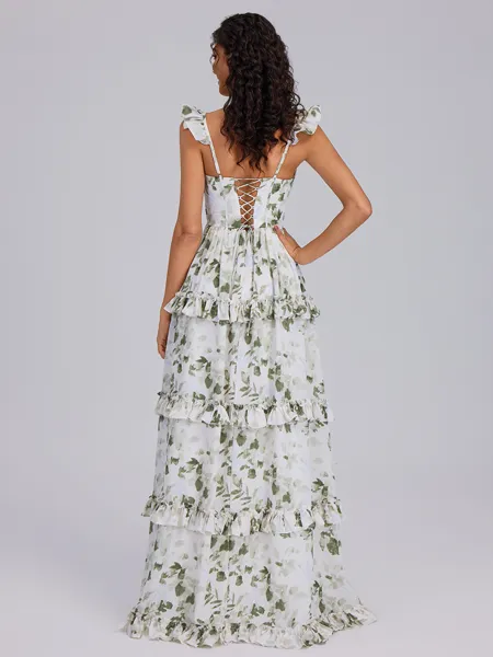 A-line Straps Cascading...