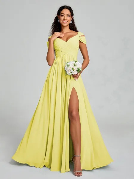 A-line/Princess V-neck...