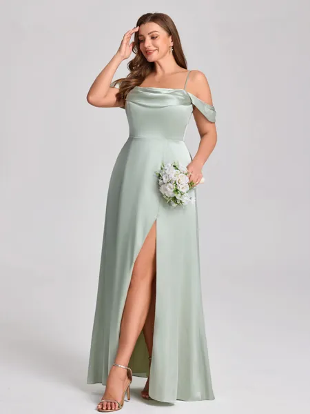 Sheath Cowl Pleated...