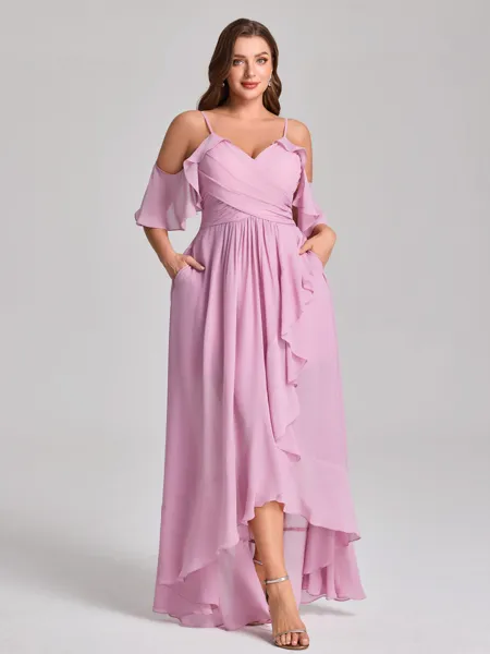 A-line Cold Shoulder...