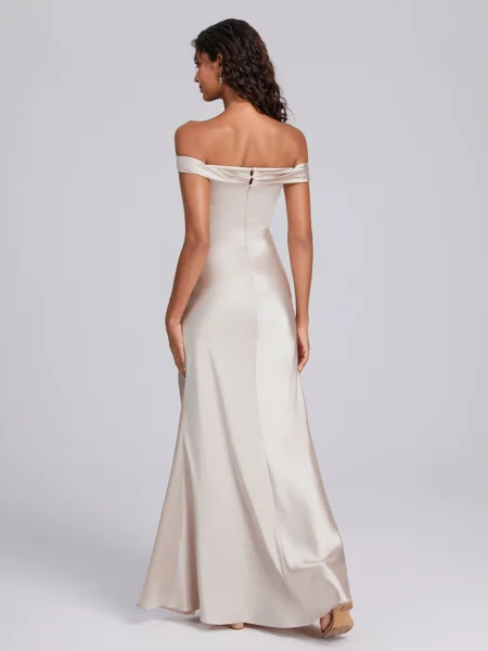 Sheath Off-the-Shoulder...