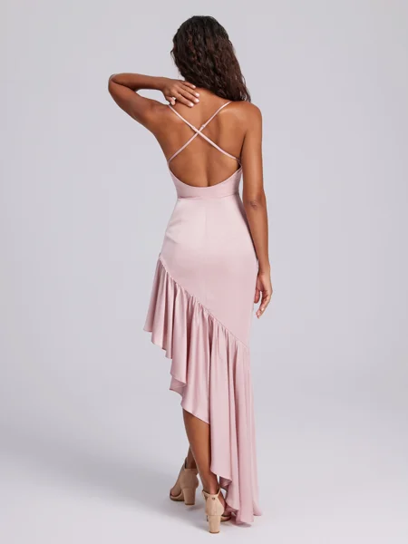 Sheath Spaghetti Straps...