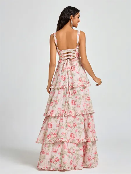 A-line Straps Cascading...