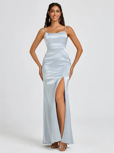 Sheath Spaghetti Straps...