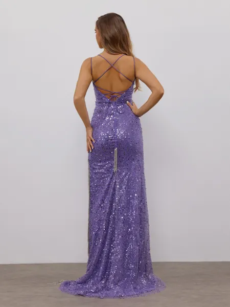 Sheath Spaghetti Straps...