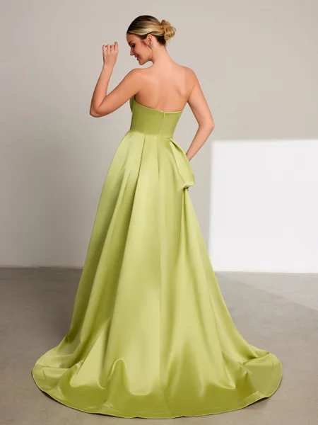 A-line Straight Flower...