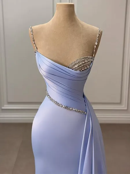 Sheath Spaghetti Straps...