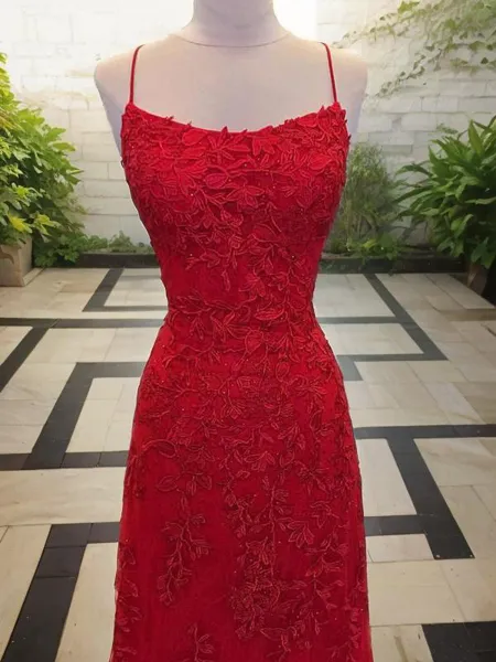 A-Line/Princess Spaghetti...