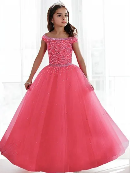 Ball Gown Off-the-Shoulder...
