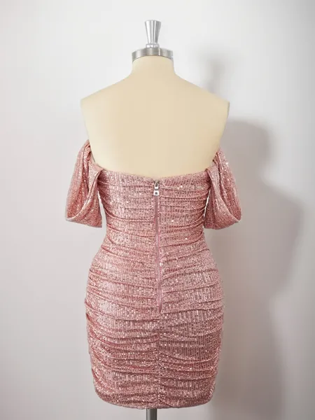 Sheath Off-the-Shoulder...