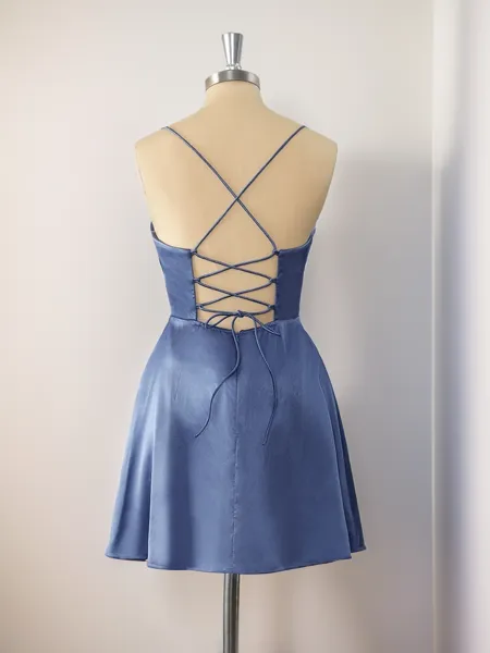 A-line Silk Like Satin...